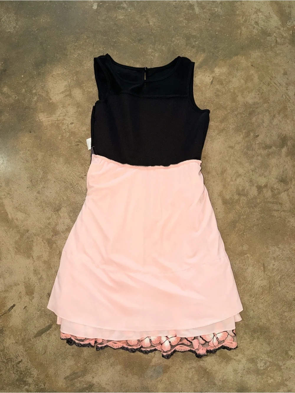 Xtraordinary Girls Pink Butterfly Tulle Party Dress Size 12